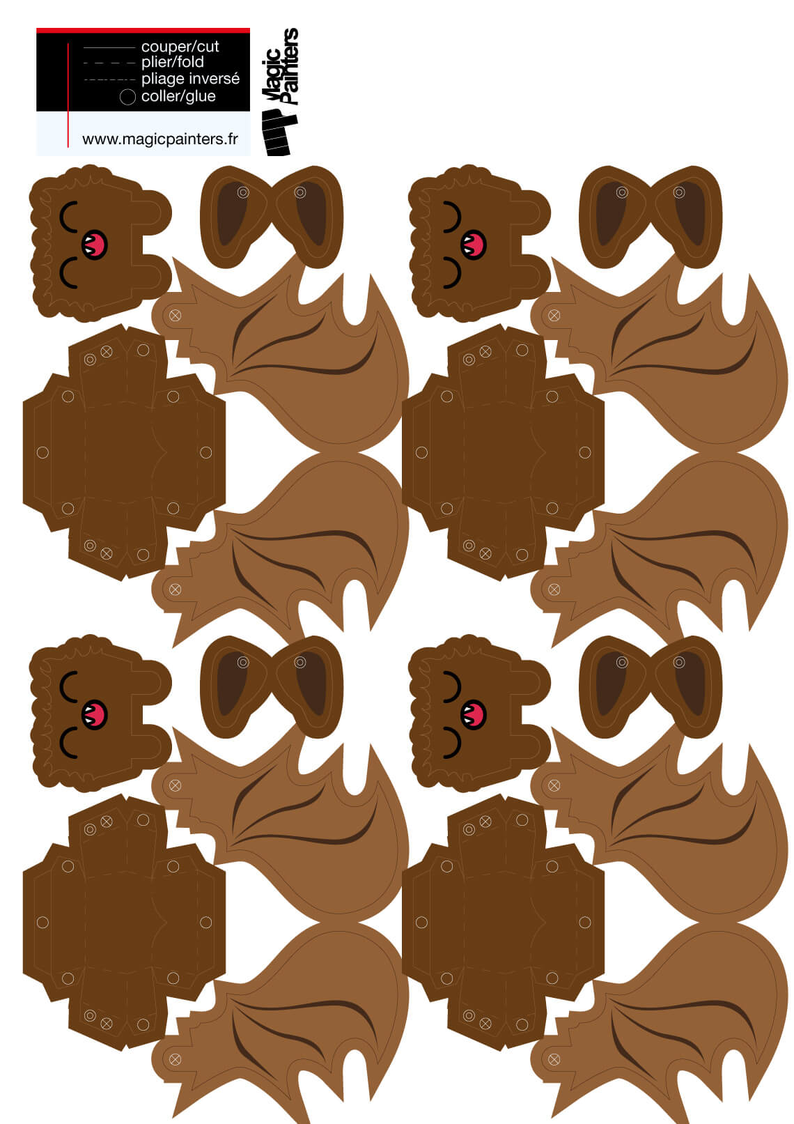 Papertoy chauve-souris